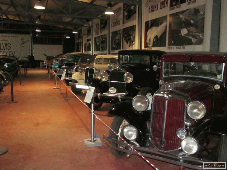 Muzej retro avtomobilov v Zelenogorsku