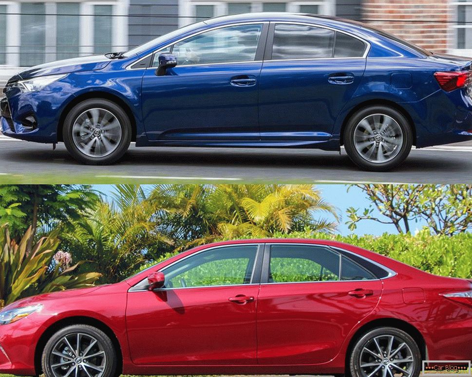 Toyota Avensis in Toyota Camry