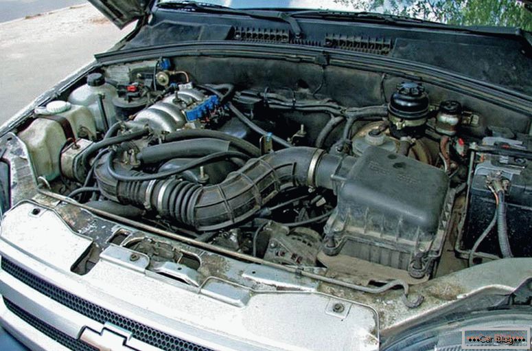 Zmogljivost motorja Chevrolet Niva