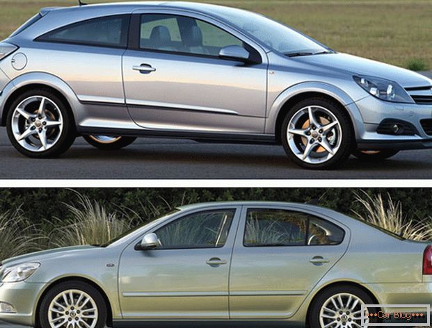 Primerjava dveh evropskih avtomobilov - Opel Astra in Skoda Octavia