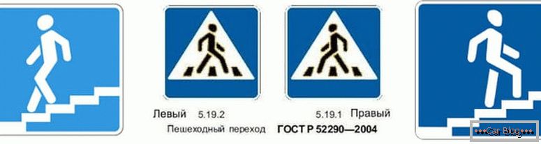 kako se znak za pešce prikaže в России