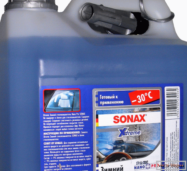Sonax Xtreme Nano Pro - zimska stekla za pranje stekel