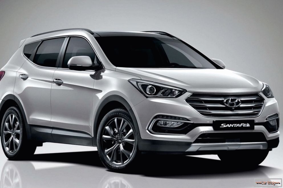 Корейцы рассекретили obnovljena Hyundai Santa Fe