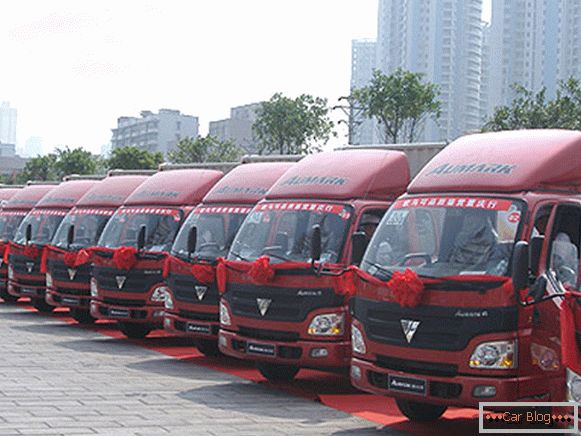 Kitajski tovornjaki so danes na svetovnem avtomobilskem trgu velikega povpraševanja