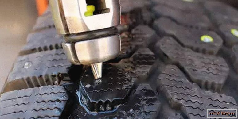 kako narediti obnovo konic na zimskih pnevmatikah z lastnimi rokami