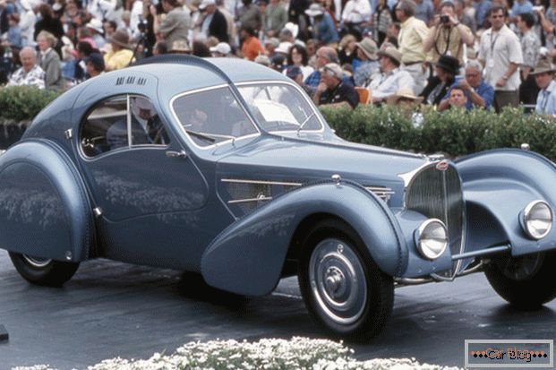 Автомобиль Bugatti tipa 57SC Atlantic