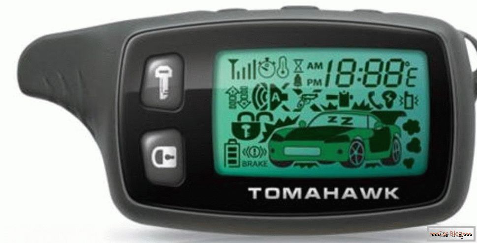 Keychain avto alarm Tomahawk