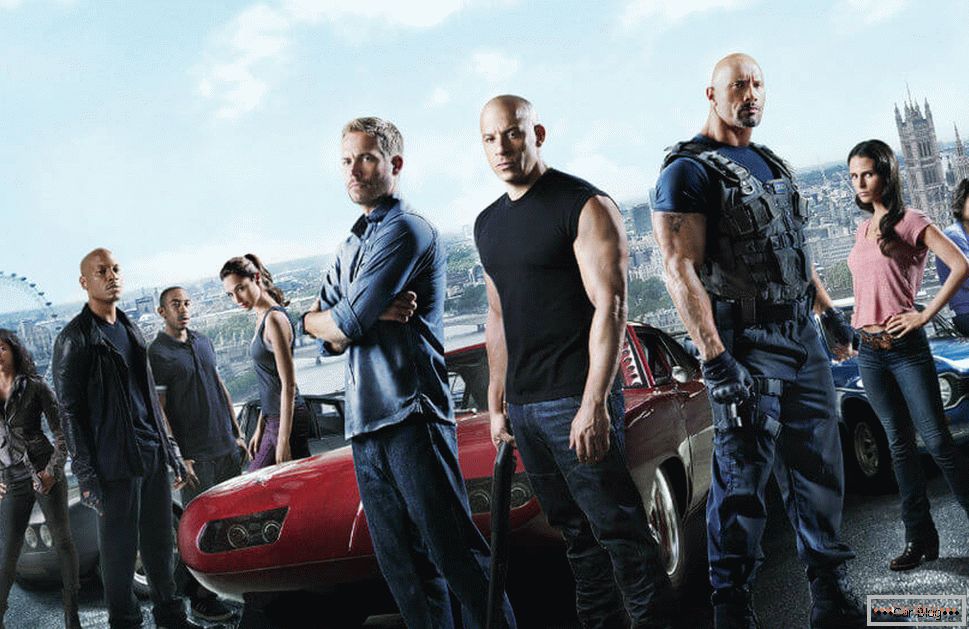 Fast and Furious 7 filmski plakat