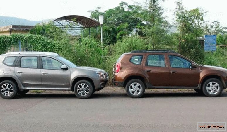 kakšna je razlika med Renault Duster in Nissan Terrano