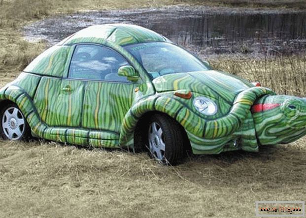 Avtomobil v obliki želve