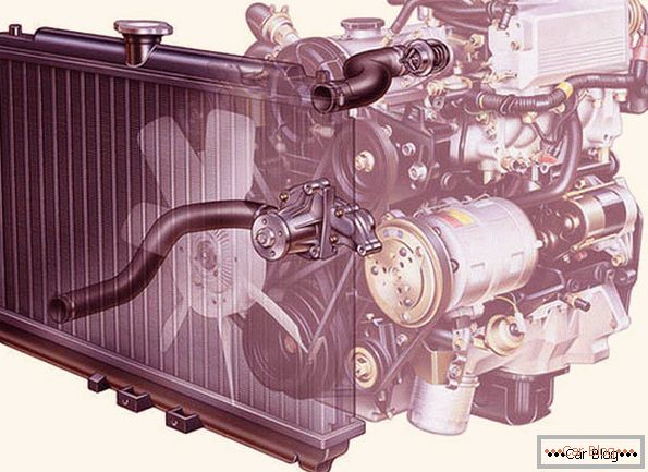 sistem hlajenja motorja