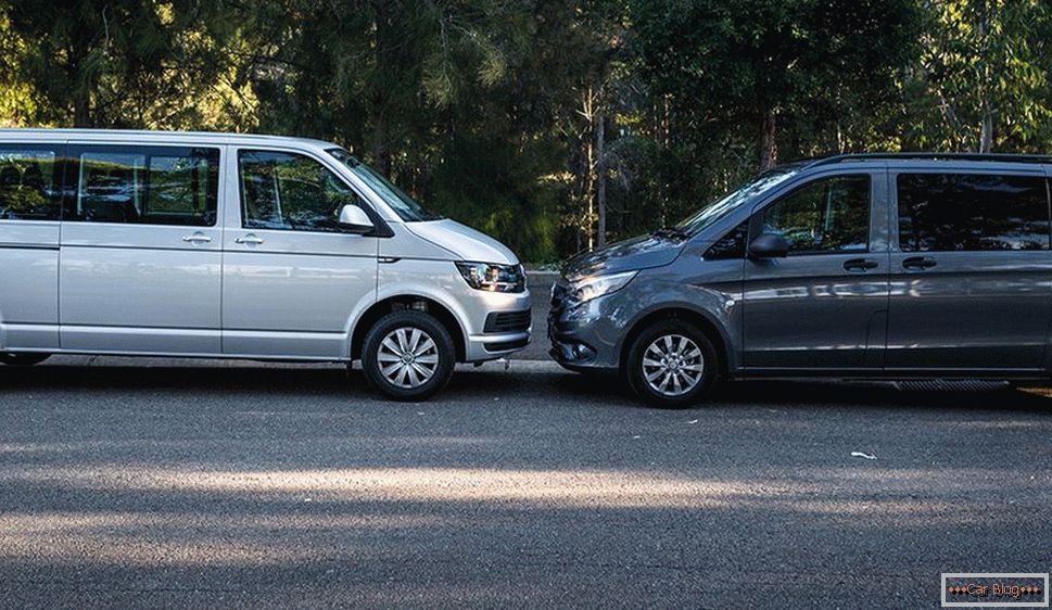 Kateri minivan naj izbere: Mercedes-Benz Vito ali Volkswagen Transporter T5