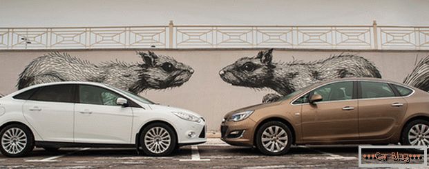 Ford Focus in Opel Astra - avtomobili, ki so pogosto zasedli vodilne položaje v prodaji