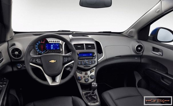 V kabini Chevrolet Aveo реализованы многие дизайнерские решения