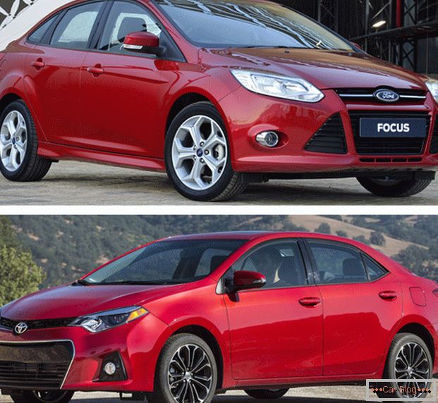 Ford Focus in Toyota Corolla - avtomobili za ljudi, ki bodo jutri prepričani