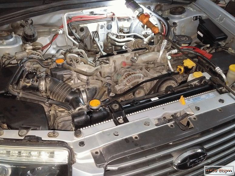 Popravilo motorja Subaru Forester Turbo