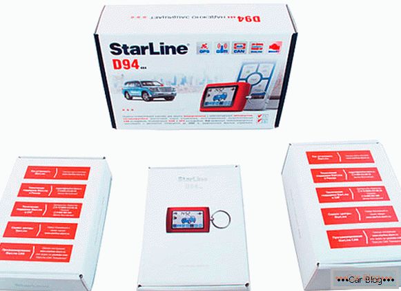 Vodilni avto alarm StarLineD94 GSM / GPS