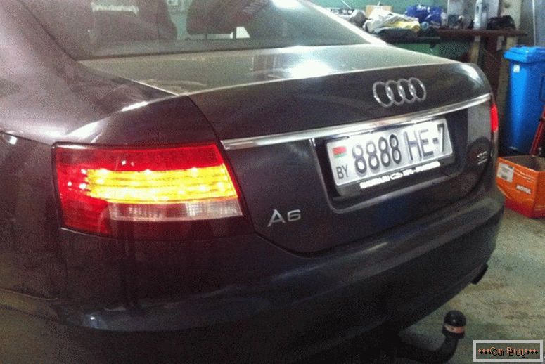 Audi A6 problem z LED