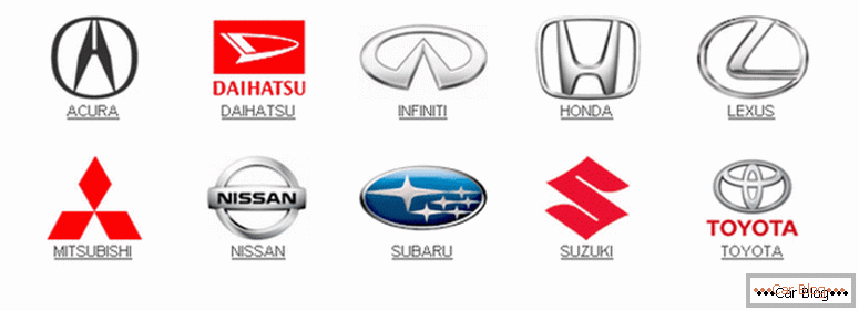 seznam znamk japonskih avtomobilov